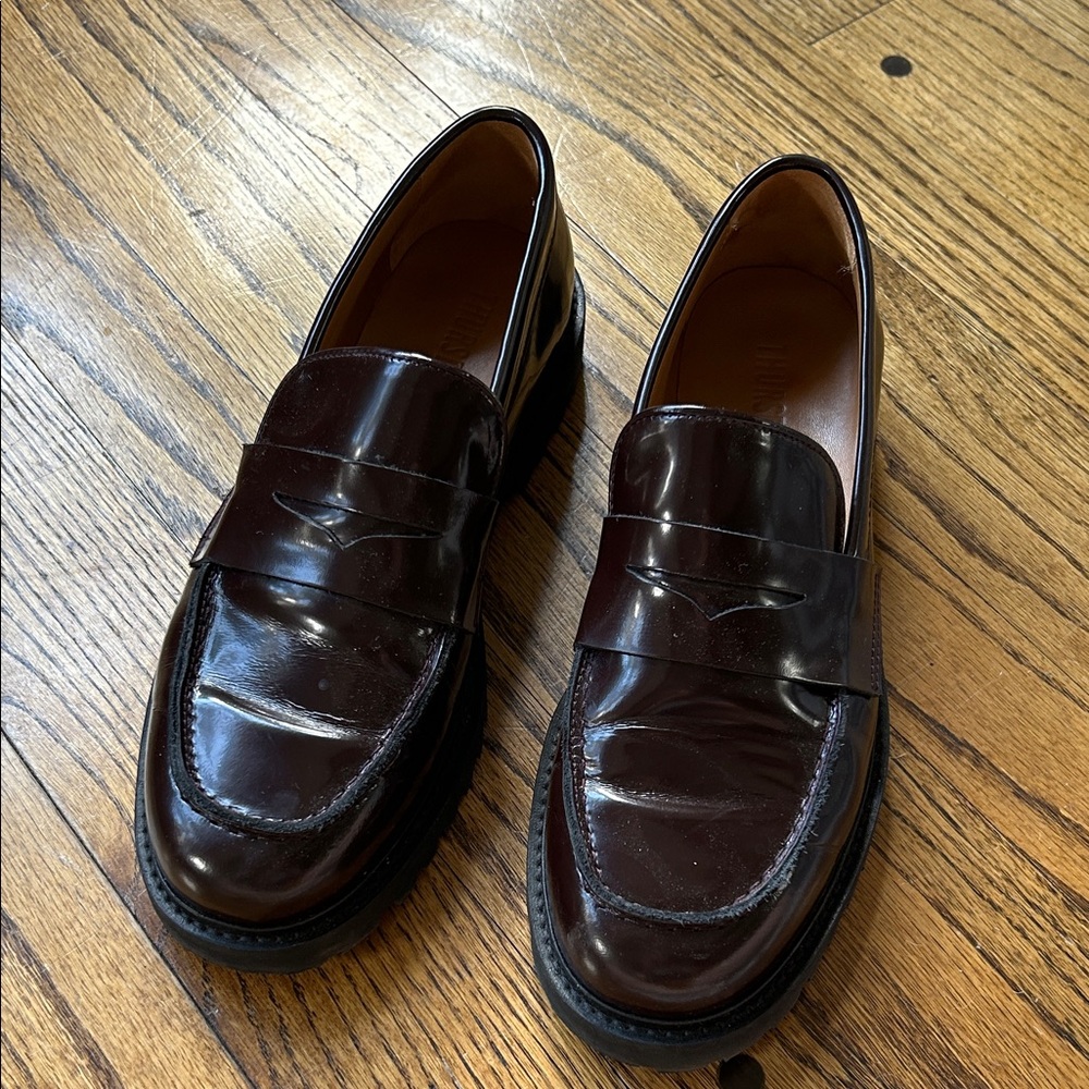 Thursday Boot Company Burgundy Leather Loafers